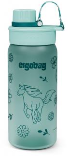 Ergobag Trinkflasche Pferde türkis BPA-frei