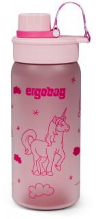Ergobag rosa Trinkflasche für Mädchen Einhorn 