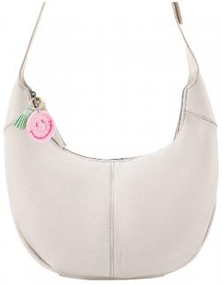 FREDsBRUDER Hobo Bag weiß Take A Smile Marshmallow Leder
