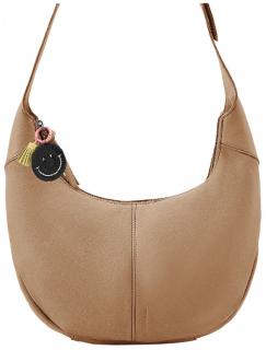 FREDsBRUDER Ledertasche Take A Smile Milk Coffee hellbraun