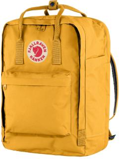 Fjällräven Tagesrucksack Kanken Laptop 17 Vynilon F Ochre Gelb