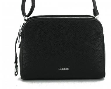 Franka schwarze Crossbody Bag L.Credi Munich