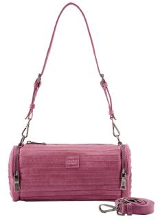 FredsBruder Crossovertasche Sausage Layer Bag Juicy Berry Pink Leder