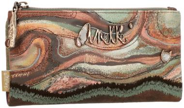 Geldtasche Anekke geräumig Ziernähte Core Outer Prägung