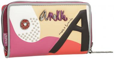Geldtasche Blockfarben Anekke Hollywood Fashion herausnehmbares Etui