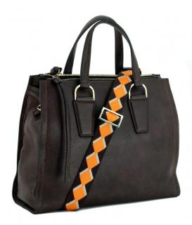 Gianni Chiarini Henkeltasche Elettra Double Chestnut braun