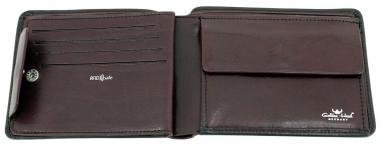 Glattlederbörse Golden Head Colorado Bordeaux Rotbaun RFID Protect