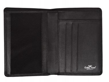 Golden Head Polo RFID Protect Ausweisetui schwarz Scheinfach