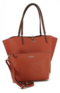 Guess Wendetasche Alby Shopper 3in1 Cognac Orange