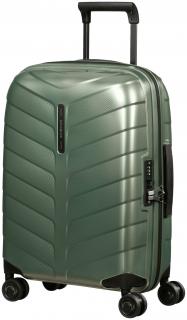 Handgepäckkoffer 55cm hellgrün glänzend Samsonite Attrix recycled Basil Green