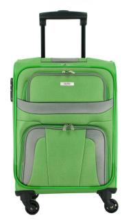 Handgepäckskoffer Skyline Orlando S 54cm grün 4-Rad-Trolley