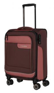 Handgepäcktrolley rosa Travelite Viia Frühlingsrose S 55cm