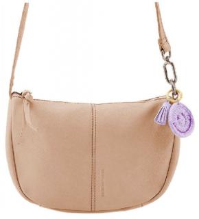 Handtasche Halfmoon FREDsBRUDER Take a Smile Chai Latte beige