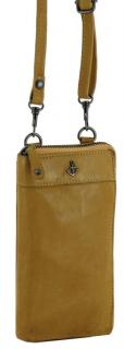 Handytasche Harbour2nd Lina Cut Outs Anker Mustard Umhängebörse