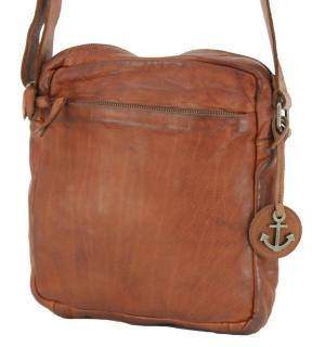 Harbour 2nd Arion Crossbody Bag Rindleder Braun Cognac