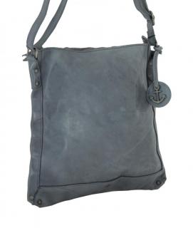 Harbour2nd Henkeltasche Denim Anchor Love grau Vera