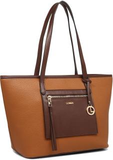 Henkeltasche L.Credi Janka Cognac Braun