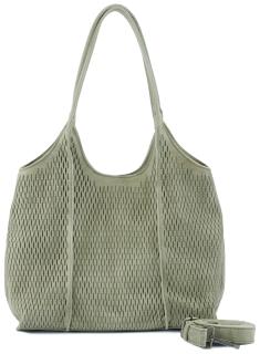Henkeltasche Soft Cut FredsBruder Leaf Hellgrünes Leder