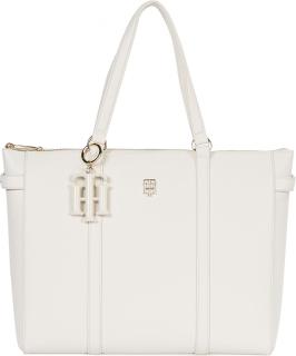 Henkeltasche hellbeige Tommy Hilfiger Soft Tote White Dove