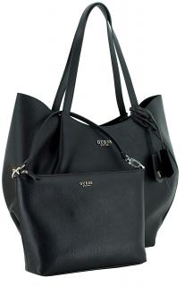 Henkeltasche schwarz Guess Amorette mit Innentasche