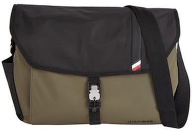 Herrenumhängetasche Tommy Hilfiger Army Green Olivegrün Tech Essential Messenger