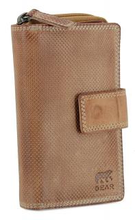 Hochformat Damenbörse Bear Derby Tan Camel Braun Kartenfächer Hochformat Damenbörse Bear Derby Tan Camel Braun Kartenfächer