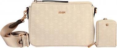JOOP Schultertasche Jasmina Collana Tessuto Beige Ton in Ton