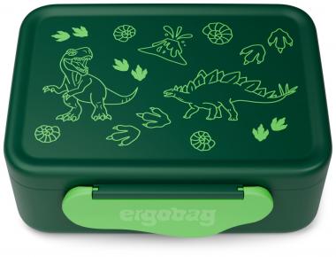 Jausenbox Dinosaurier dunkelgrün Urzeitprint Ergobag