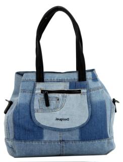 Jeanstasche Desigual Denim Patch Tunez blau Dark Blue