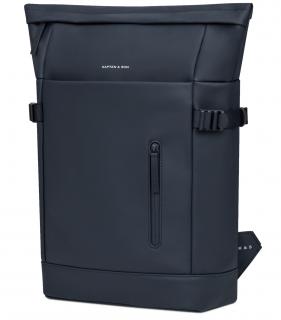 Kapten and Son Navy Blue Kurierrucksack Helsinki Vegan