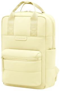 Kapten and Son limitierter Small Backpack Bergen Cloud Butter Yellow Pastell
