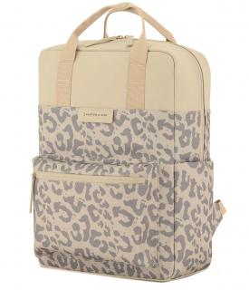 Kapten und Son Freizeitrucksack Bergen Pro Leo Beige gummiert