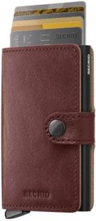 Kartenbörse Miniwallet Secrid Premium Basco Brown