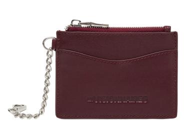 Kartenetui Clemence Silky Aubergine Les Visionnaires bordeaux