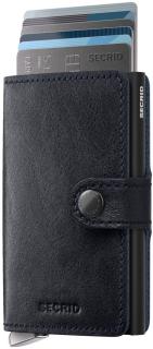 Kartenhülle pflanzlich gegerbt Secrid Basco Ink Black