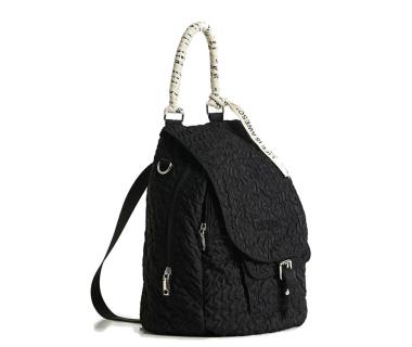 Knitterrucksack schwarz Desigual Ankara Free Negro