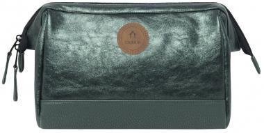 Kosmetiktasche Cabaia dunkelgrün schimmernd Lucerne Travel