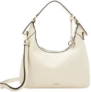 L.Credi Beuteltasche Petronia schmal warmes beige Logo