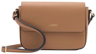 L.Credi Crossovertasche Olga Toffee vegan braun