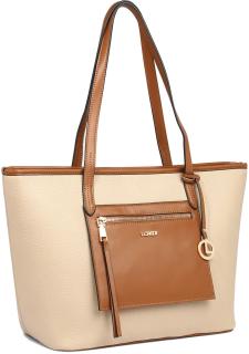 L.Credi Shoppingbag Janka Leichtgewicht Macadamia Beige