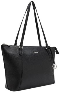 L.Credi zeitlose Henkeltasche schwarz Michaela vegan