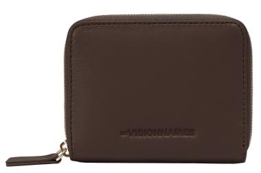 Lammleder Portemonnaie Les Visionnaires Elina Silky Chocolate braun