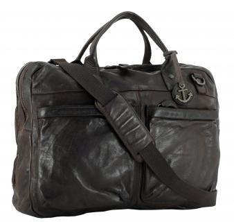 Laptoptasche Balthazar Brown Harbour 2nd Urban Poets dunkelbraun