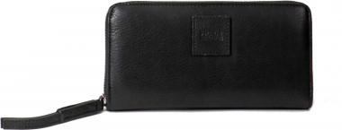 Lederbörse Airy FREDsBRUDER genarbtes Leder Black