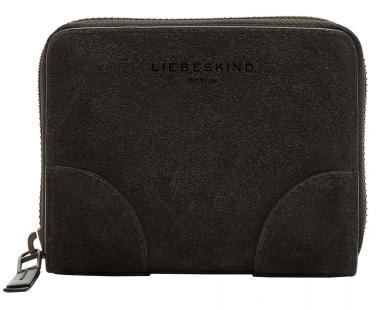 Lederbörse dunkelbraun Liebeskind Berlin Audre Suede Conny Dark Chocolate