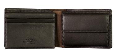 Ledergeldbeutel Maitre bundenbach Gerold BillFold dark brown RFID