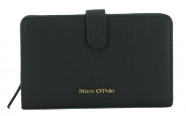 Ledergeldbeutel Marc OPolo Ulla Black viele Kartenfächer schwar