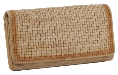 Ledergeldtasche Harbour 2nd Shelly Soft Weaving Caramel