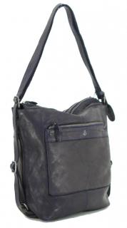 Lederrucksack Harbour 2nd Cayenne Schultertasche dunkelblau