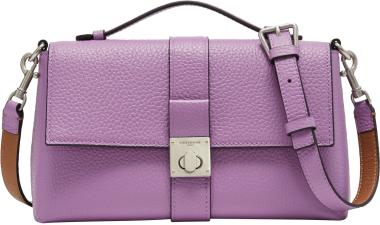 Liebeskind Lederhandtasche Damen Sade Crossbody Medium Lila Digital Lavender